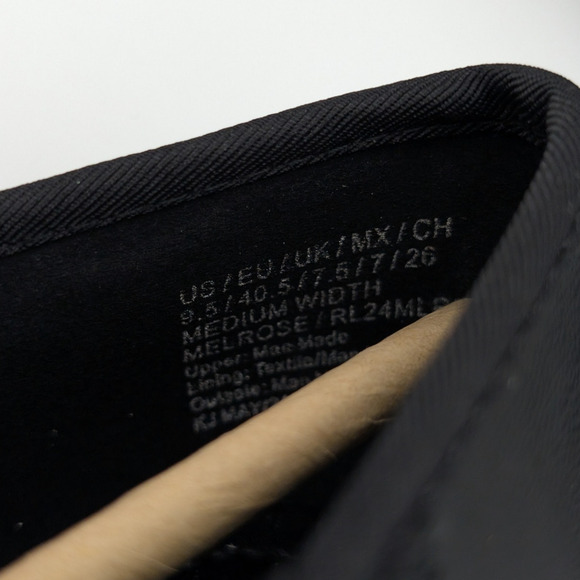 Reaction Kenneth Cole Copy Tap Ballet Flat Women's Black Size US9.5 EU40.5 - Picture 12 of 12